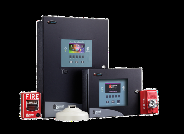 Panel de control de incendio marca Gamewell